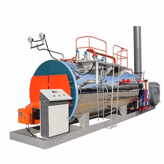 Caldera de vapor de recuperación de calor residual de tubo de fuego horizontal