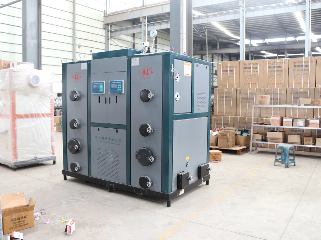 Vertical Biomass Fired Boiler New Type Wood Pellet Boiler Biomass Energy Particle Steam Boiler 500 Kg/H for Food Industries