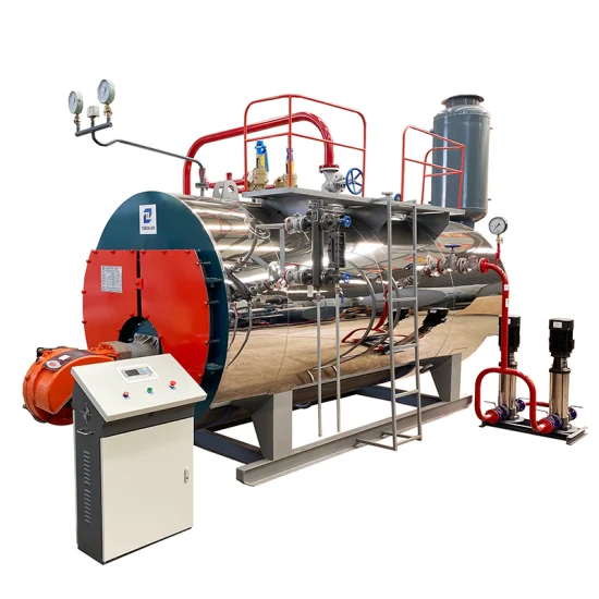Caldera de vapor de gas LPG de aceite diesel de 6 toneladas para la fabricación de jabón